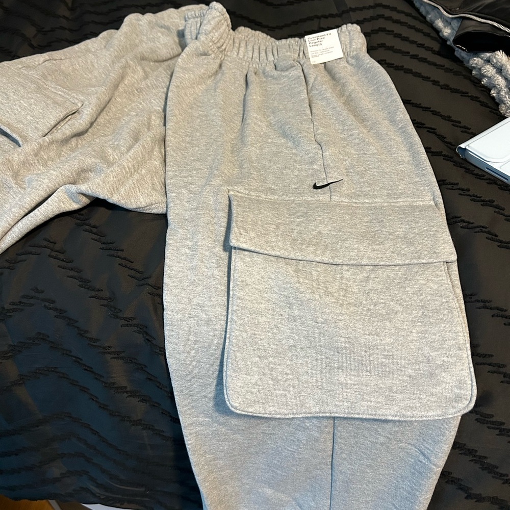 Nike Sweat Pants Low Rise Oversized - Picture 2 of 6